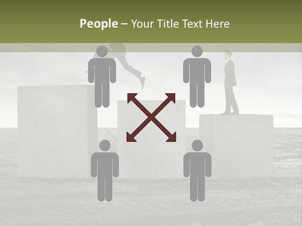 Countryside Sky Run PowerPoint Template