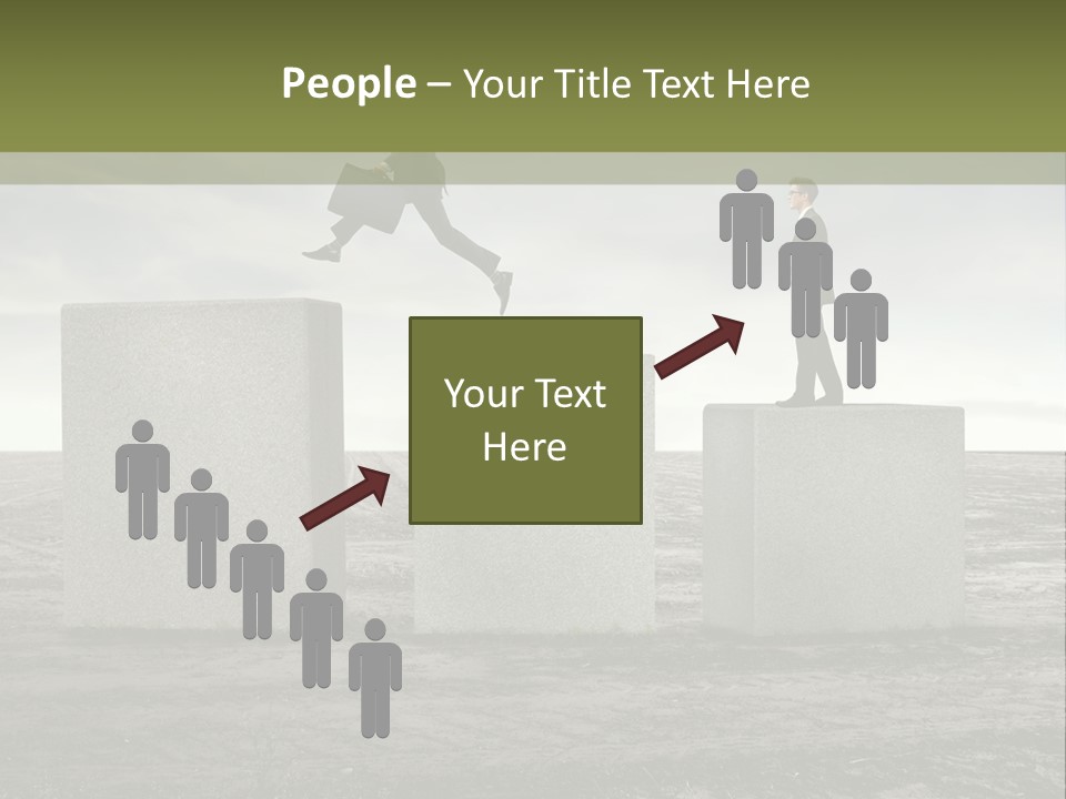 Countryside Sky Run PowerPoint Template