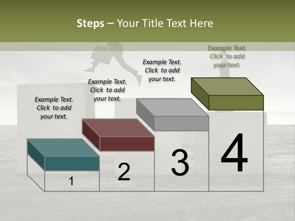 Countryside Sky Run PowerPoint Template