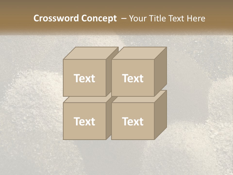 Incoherent Weathered Granular PowerPoint Template