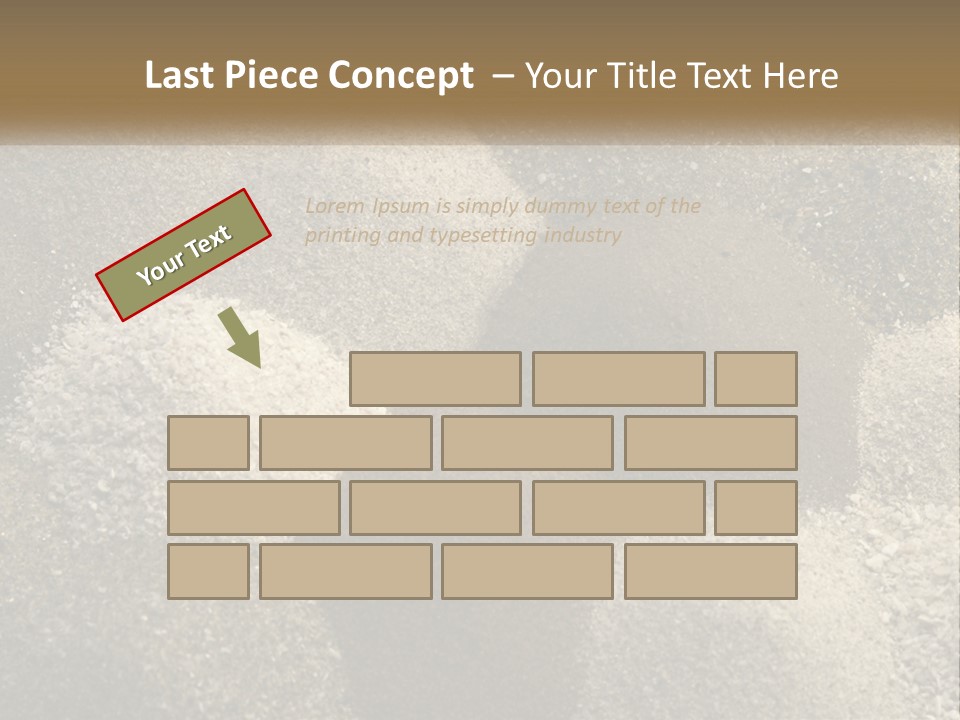 Incoherent Weathered Granular PowerPoint Template