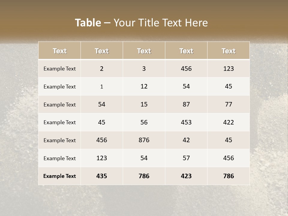Incoherent Weathered Granular PowerPoint Template