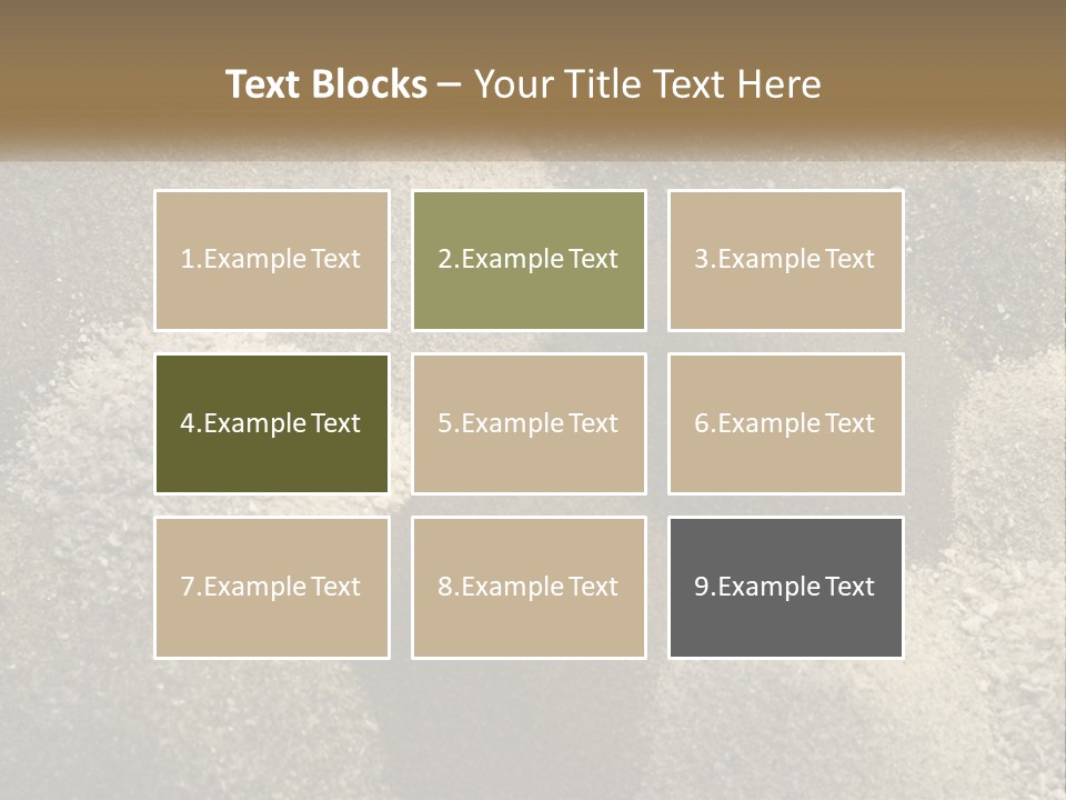 Incoherent Weathered Granular PowerPoint Template