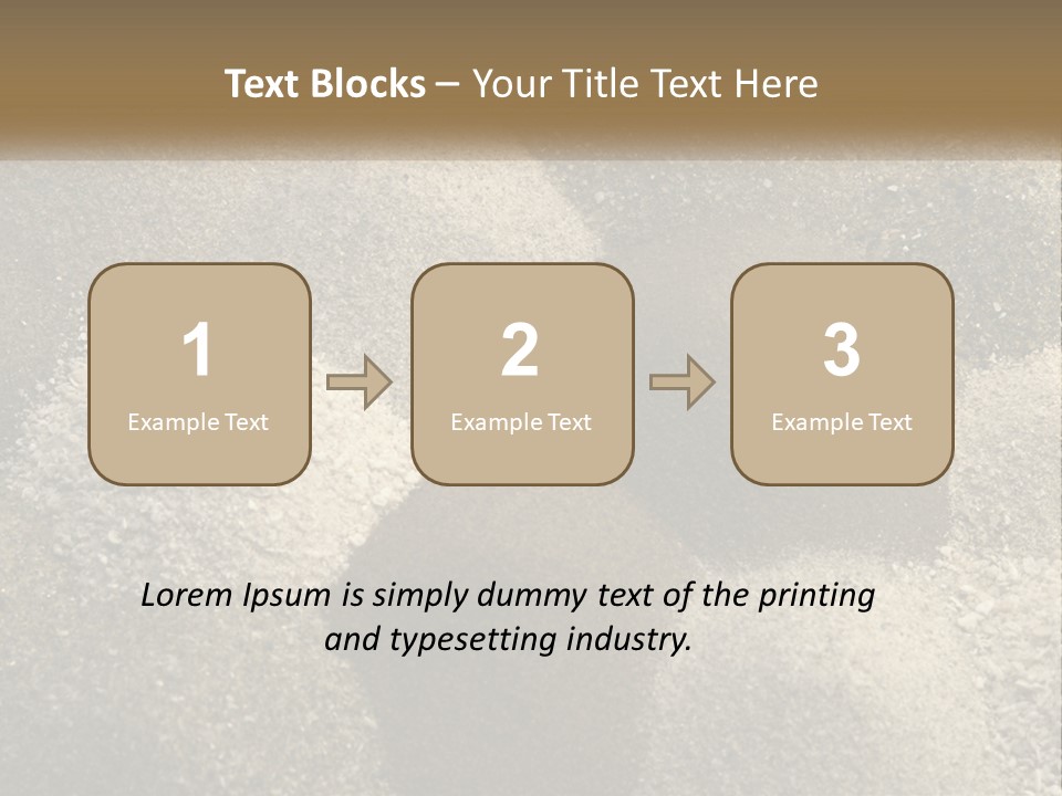Incoherent Weathered Granular PowerPoint Template