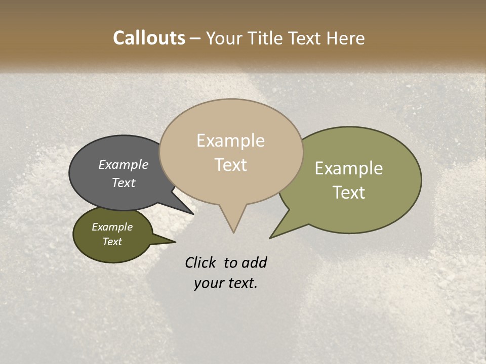Incoherent Weathered Granular PowerPoint Template
