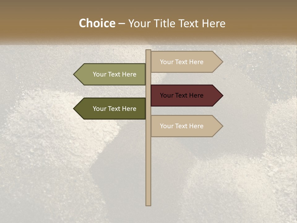 Incoherent Weathered Granular PowerPoint Template