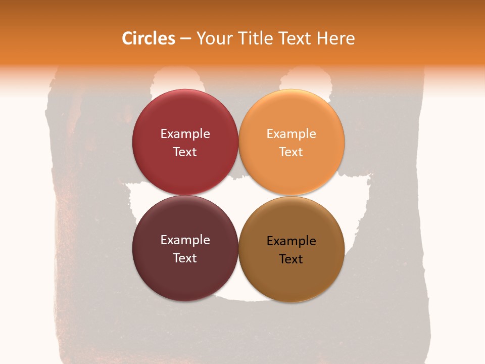 Suffer Sunblock Texture PowerPoint Template