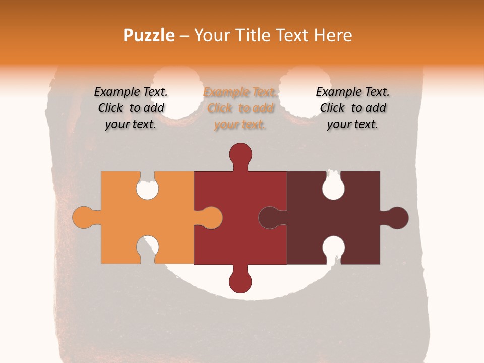 Suffer Sunblock Texture PowerPoint Template