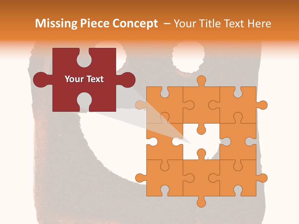 Suffer Sunblock Texture PowerPoint Template