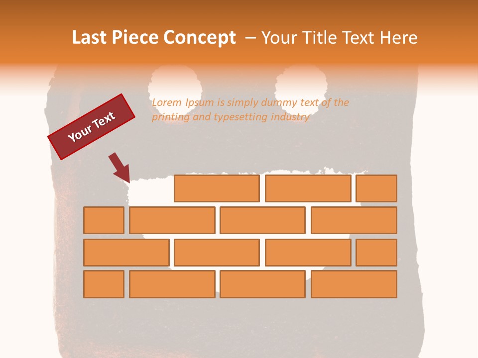 Suffer Sunblock Texture PowerPoint Template