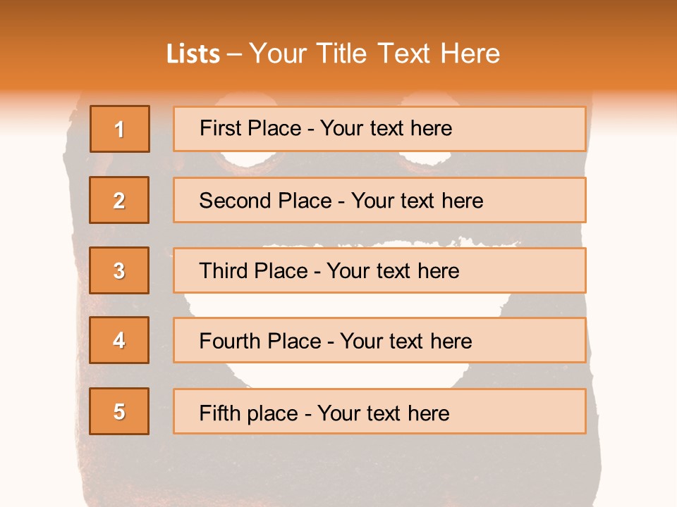 Suffer Sunblock Texture PowerPoint Template