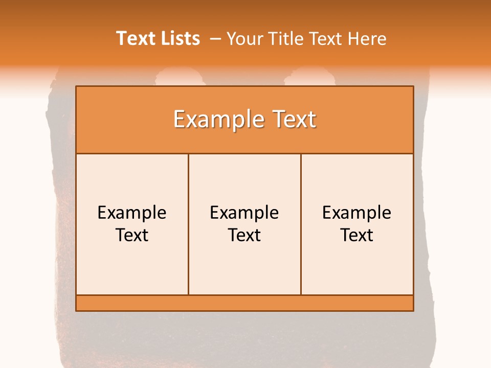 Suffer Sunblock Texture PowerPoint Template
