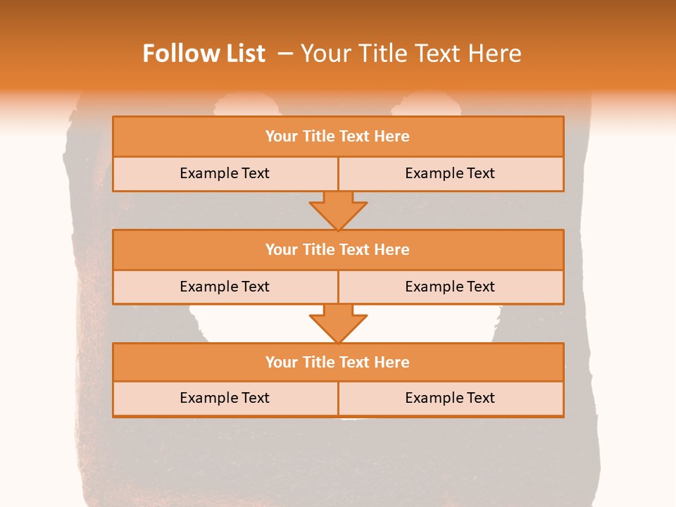 Suffer Sunblock Texture PowerPoint Template