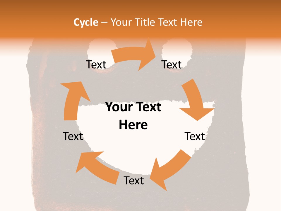 Suffer Sunblock Texture PowerPoint Template