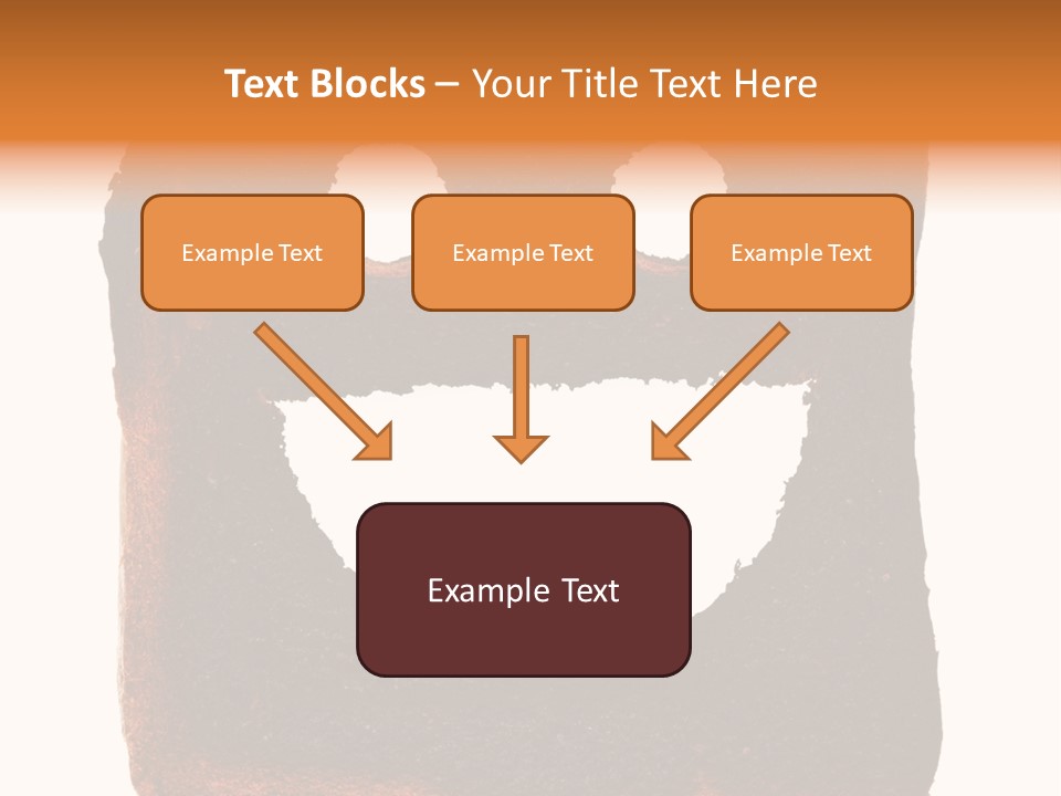 Suffer Sunblock Texture PowerPoint Template
