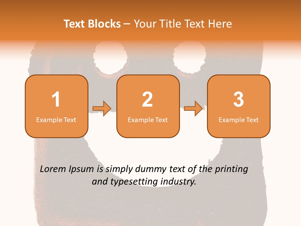 Suffer Sunblock Texture PowerPoint Template