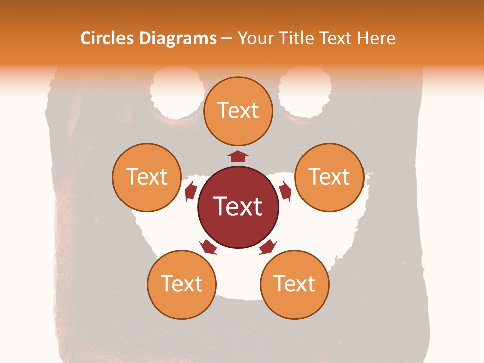 Suffer Sunblock Texture PowerPoint Template