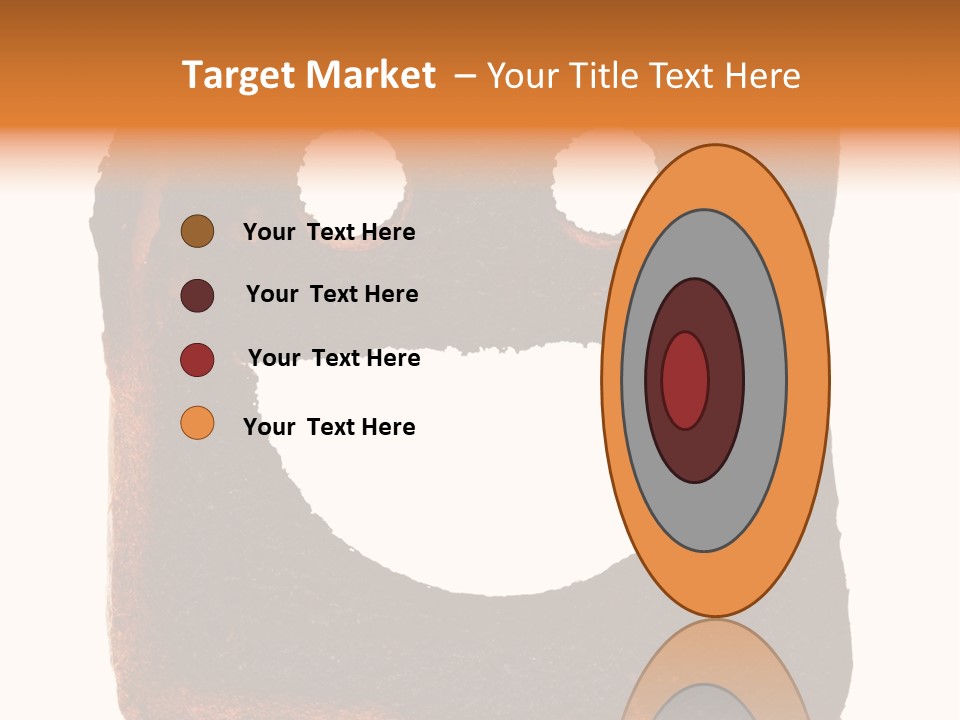 Suffer Sunblock Texture PowerPoint Template