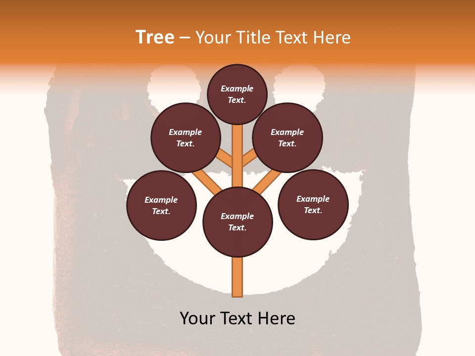 Suffer Sunblock Texture PowerPoint Template