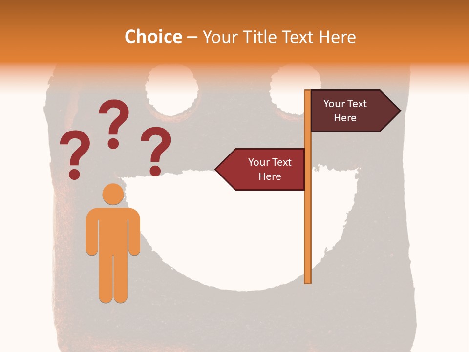 Suffer Sunblock Texture PowerPoint Template