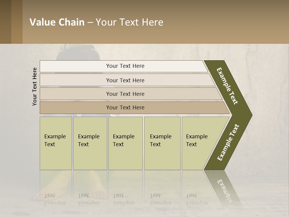 Innocence Depressed Abuse PowerPoint Template
