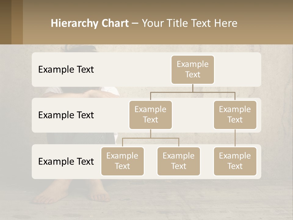 Innocence Depressed Abuse PowerPoint Template