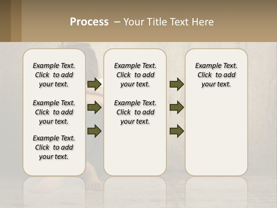 Innocence Depressed Abuse PowerPoint Template
