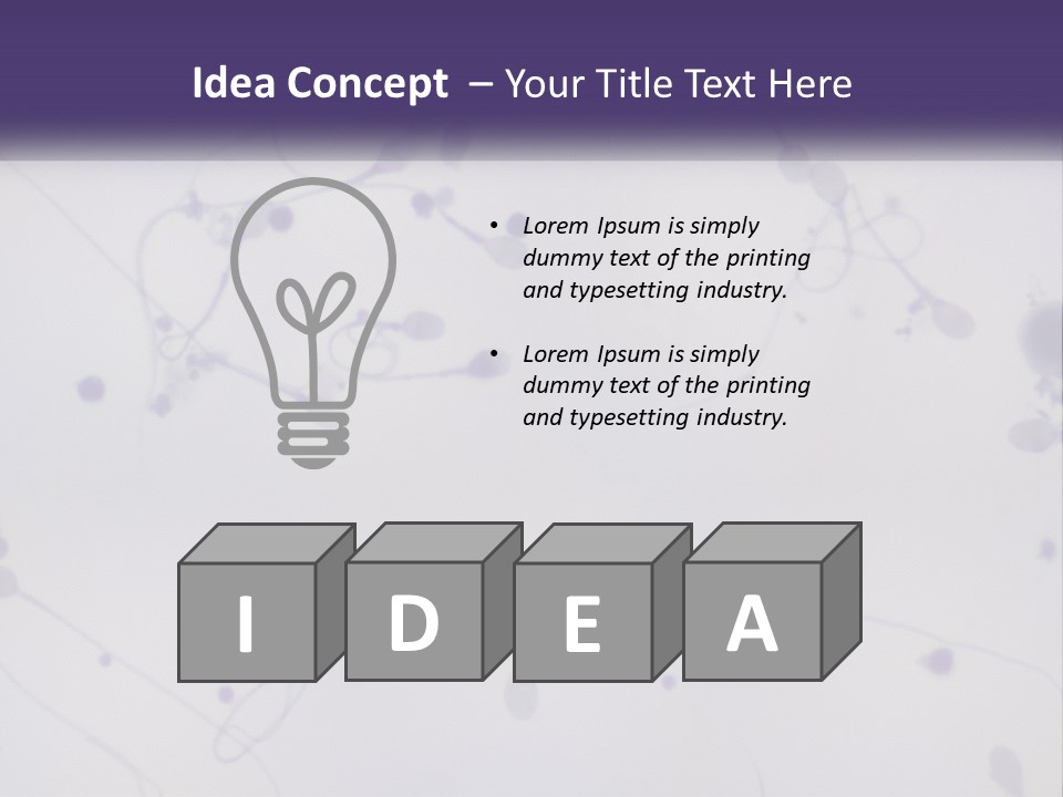 Slide Research Male PowerPoint Template