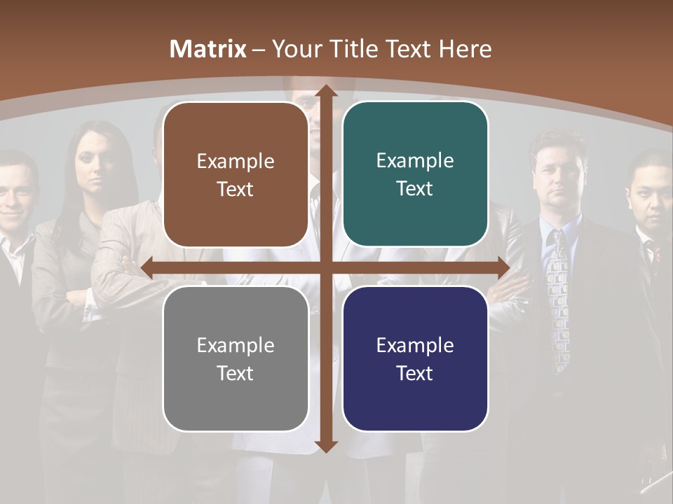 Partner Teamwork Business PowerPoint Template