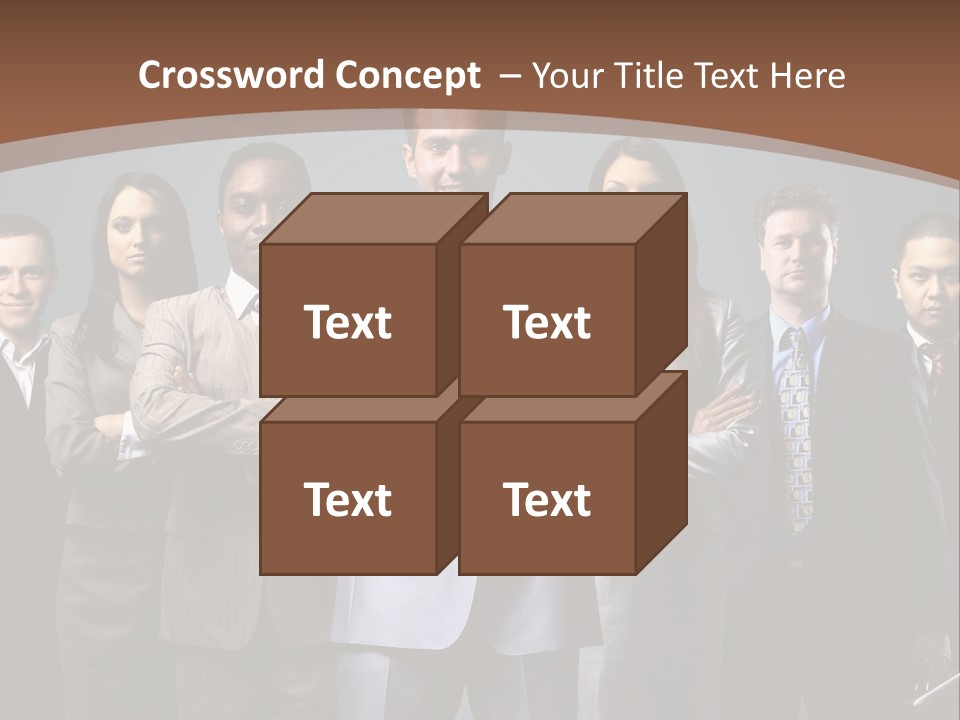 Partner Teamwork Business PowerPoint Template