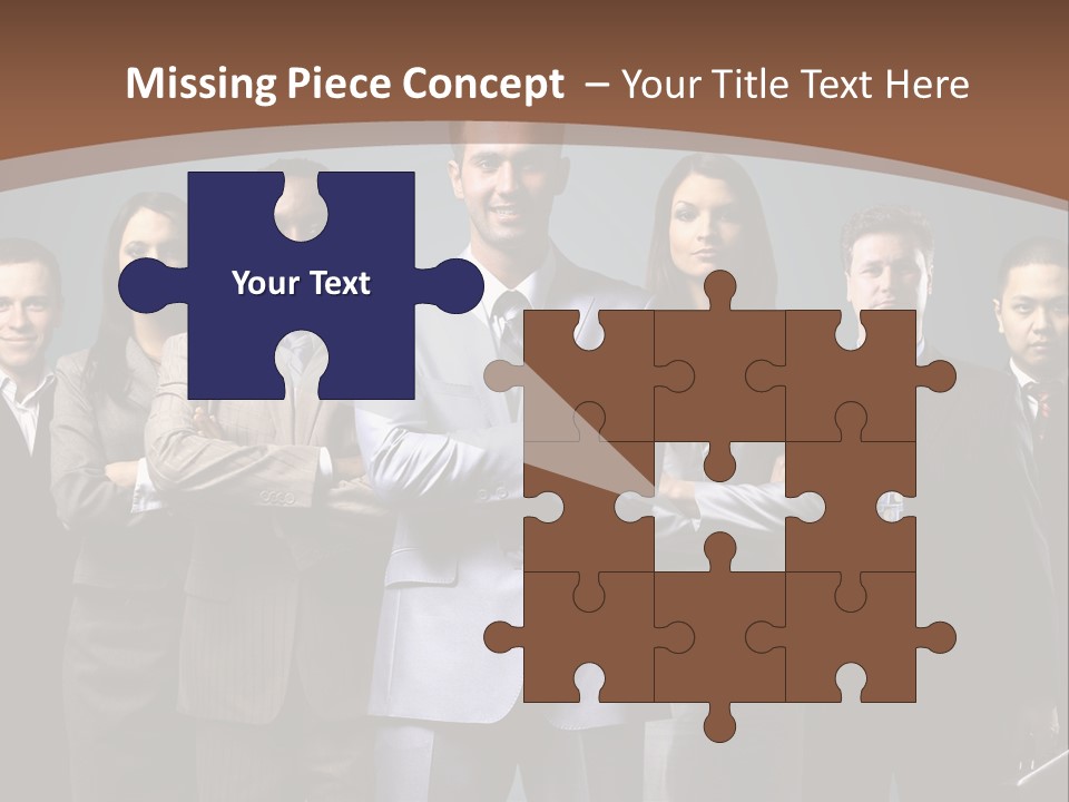 Partner Teamwork Business PowerPoint Template