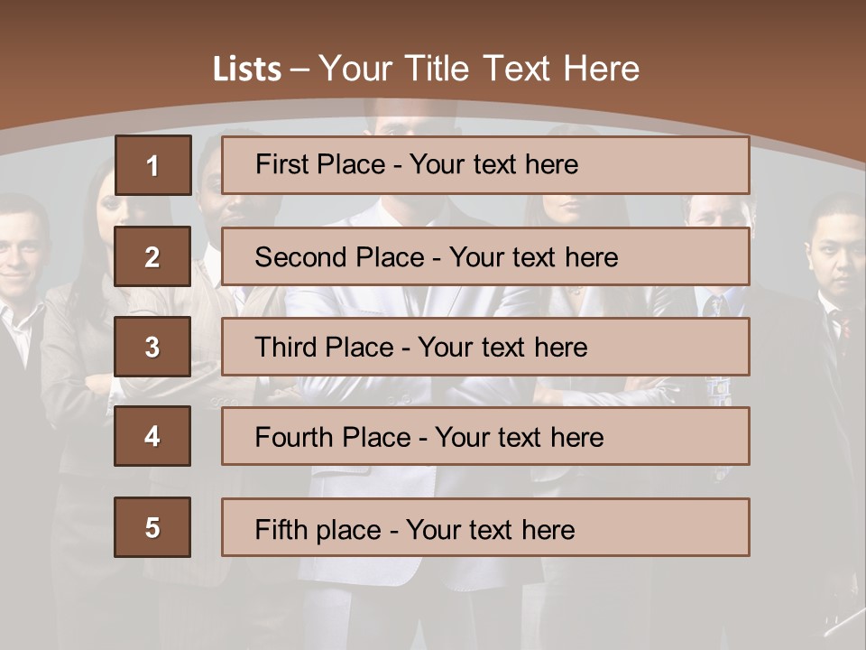 Partner Teamwork Business PowerPoint Template