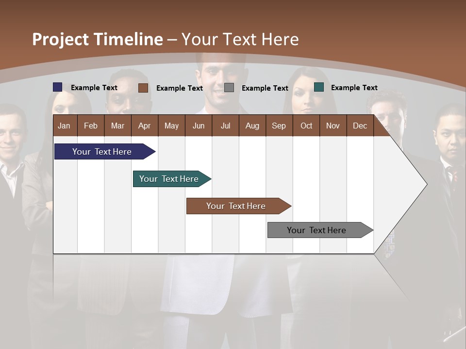 Partner Teamwork Business PowerPoint Template