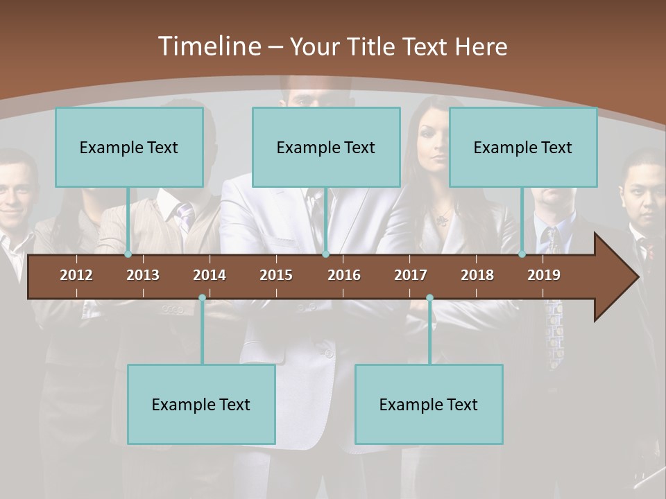 Partner Teamwork Business PowerPoint Template