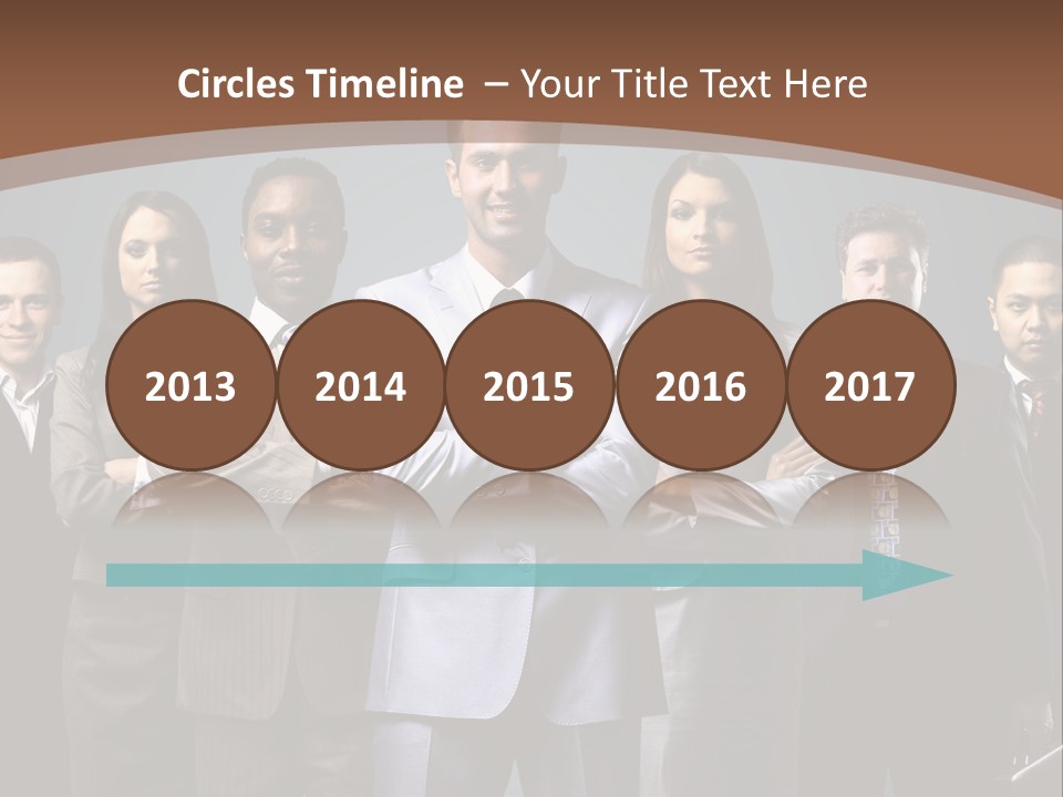Partner Teamwork Business PowerPoint Template
