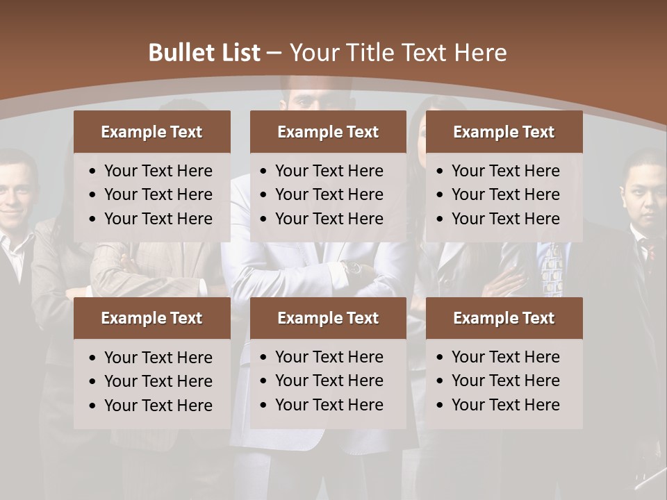 Partner Teamwork Business PowerPoint Template