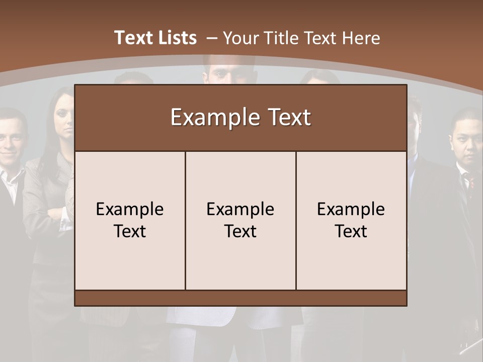 Partner Teamwork Business PowerPoint Template