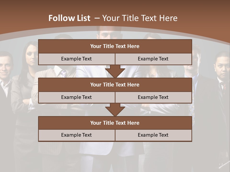 Partner Teamwork Business PowerPoint Template