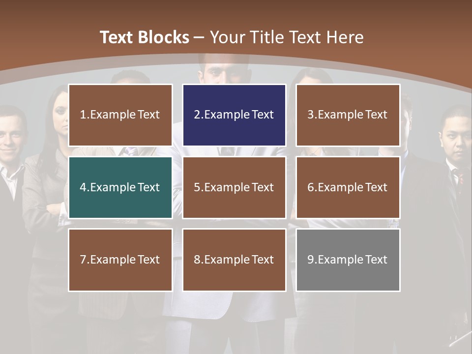 Partner Teamwork Business PowerPoint Template
