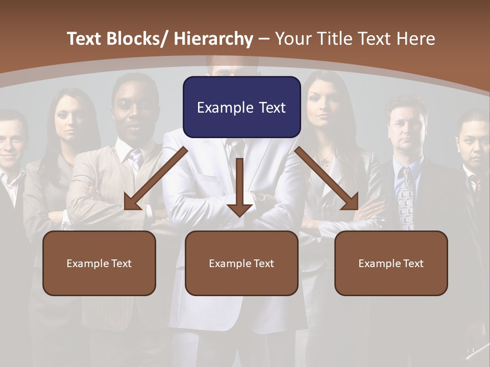 Partner Teamwork Business PowerPoint Template