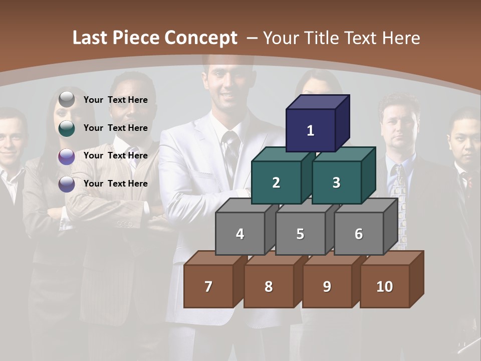 Partner Teamwork Business PowerPoint Template