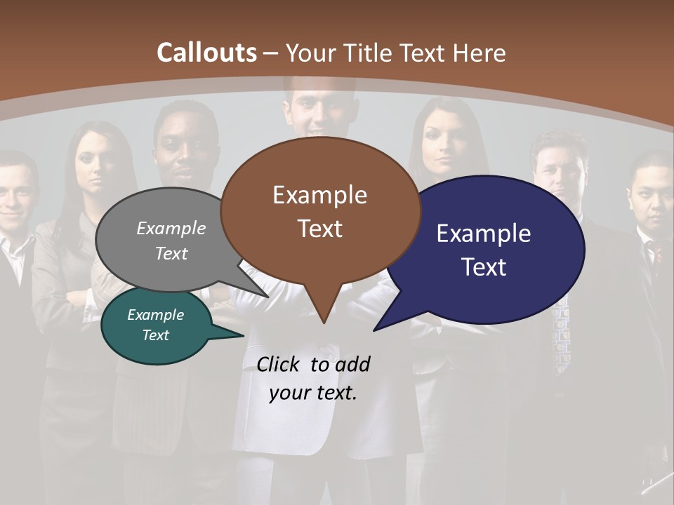 Partner Teamwork Business PowerPoint Template