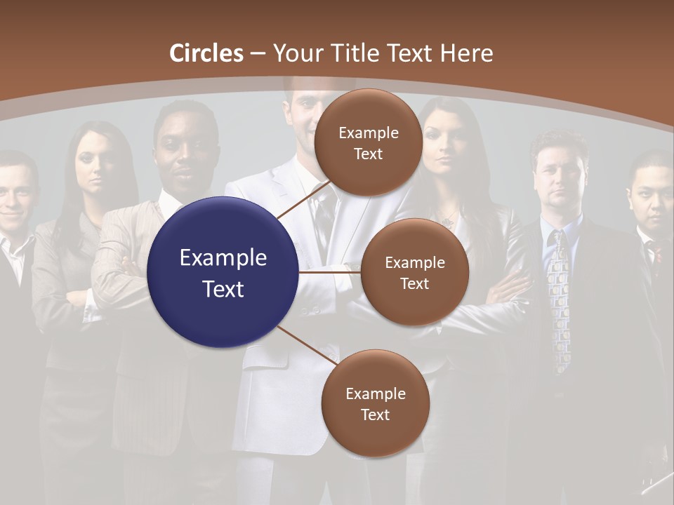 Partner Teamwork Business PowerPoint Template