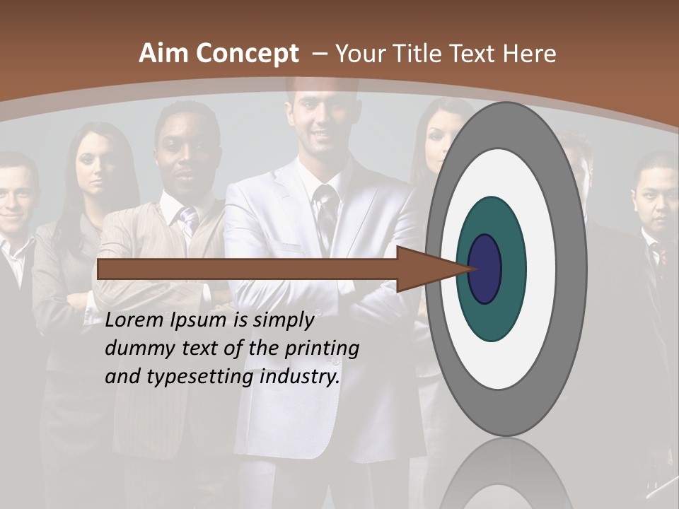 Partner Teamwork Business PowerPoint Template