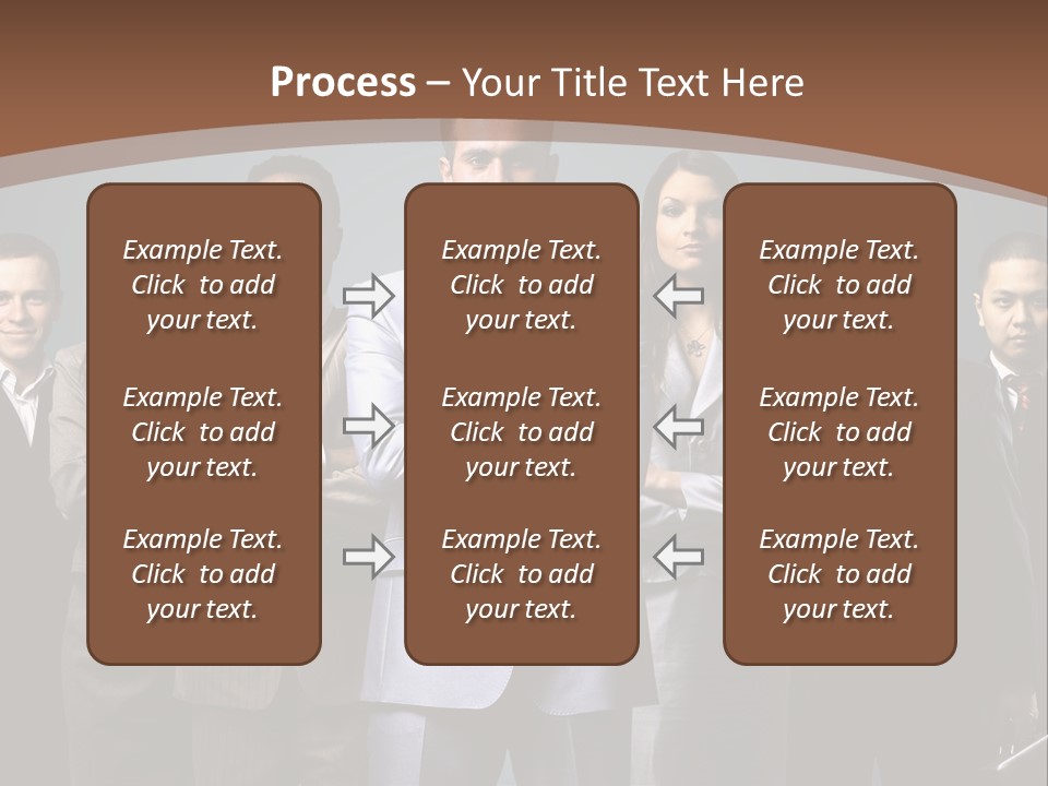 Partner Teamwork Business PowerPoint Template
