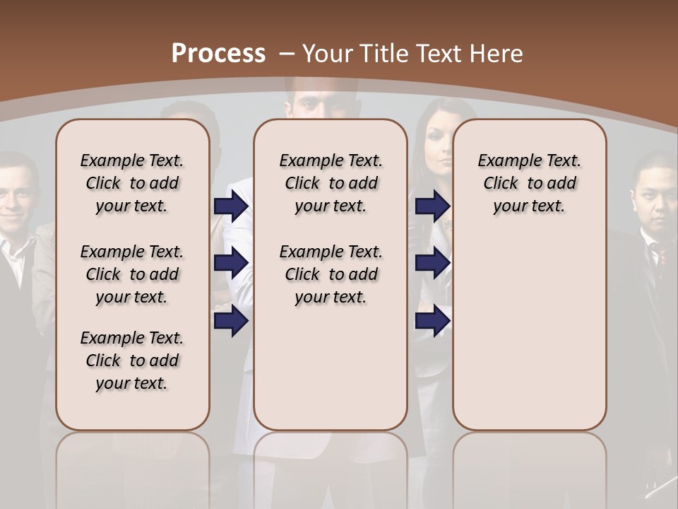 Partner Teamwork Business PowerPoint Template