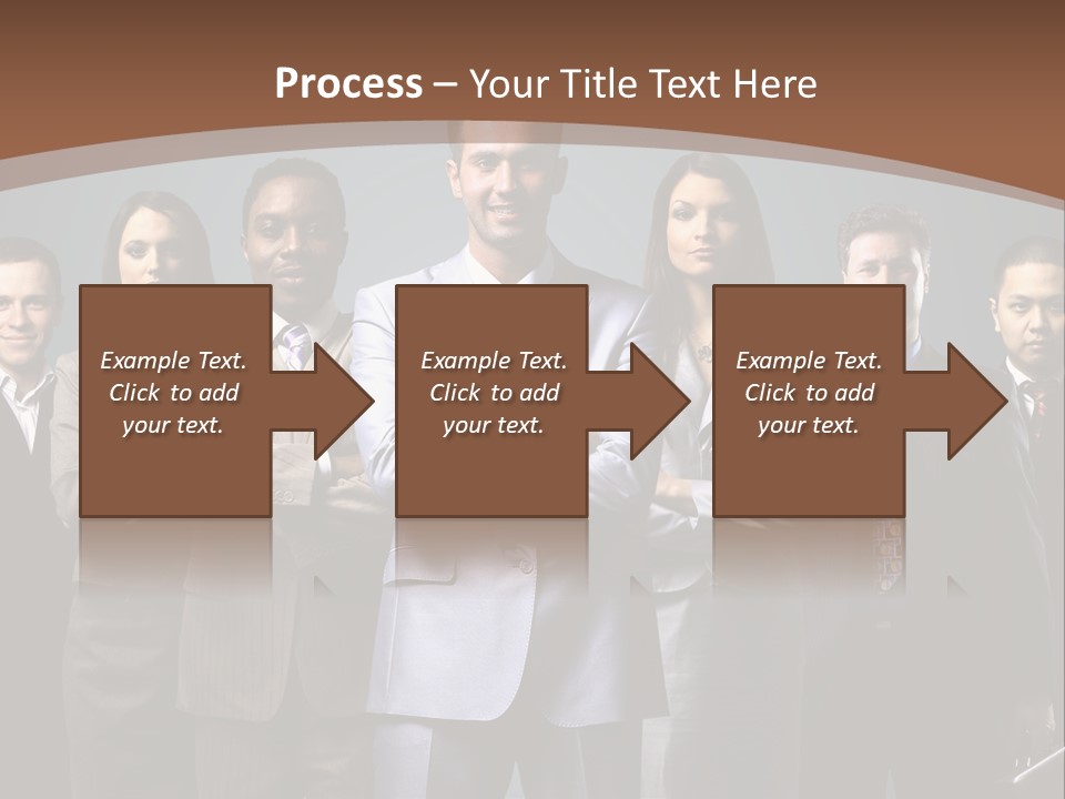 Partner Teamwork Business PowerPoint Template