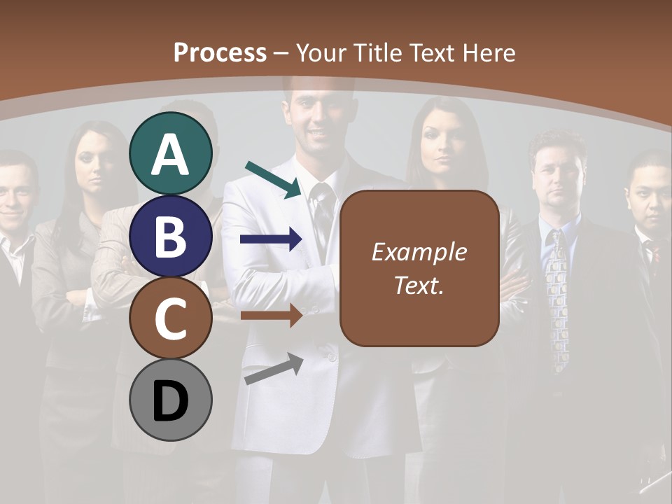 Partner Teamwork Business PowerPoint Template