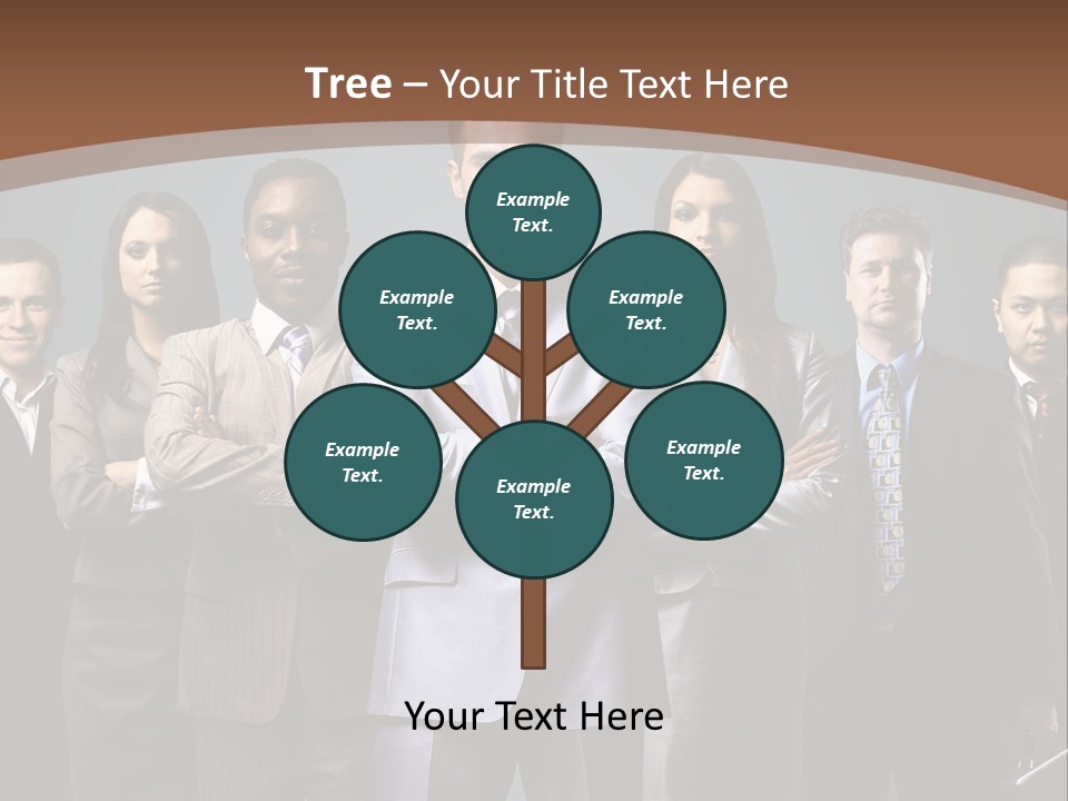 Partner Teamwork Business PowerPoint Template