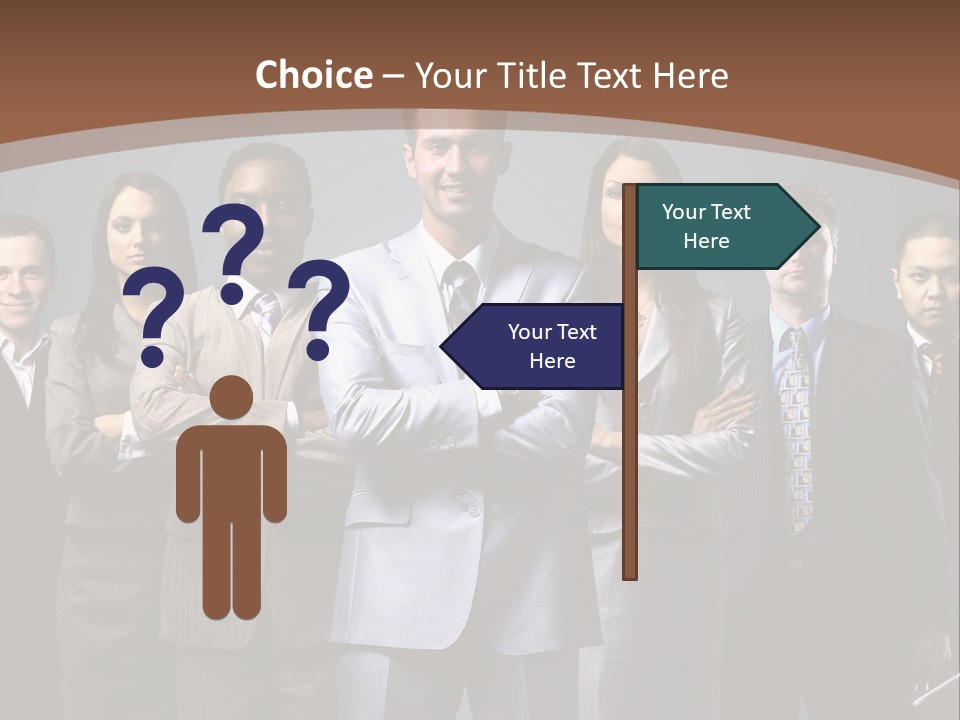 Partner Teamwork Business PowerPoint Template